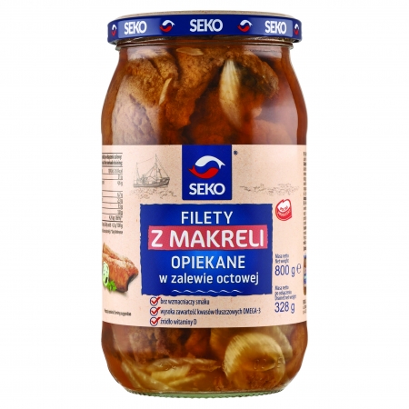 Filety z makreli opiekane w zalewie octowej 